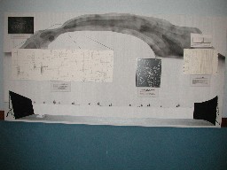 Painting of Radio Sky at 1420 MHz Used as Background 
for Other Displays